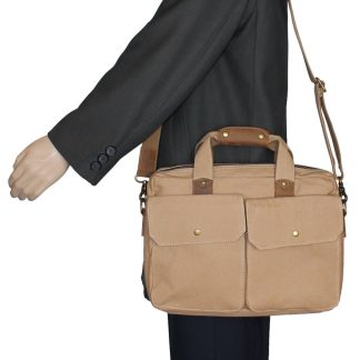 Casual Canvas Laptop Crossbody Bag